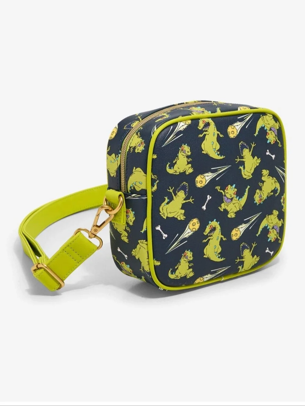 NWT Loungefly Rugrats Reptar Crossbody Bag